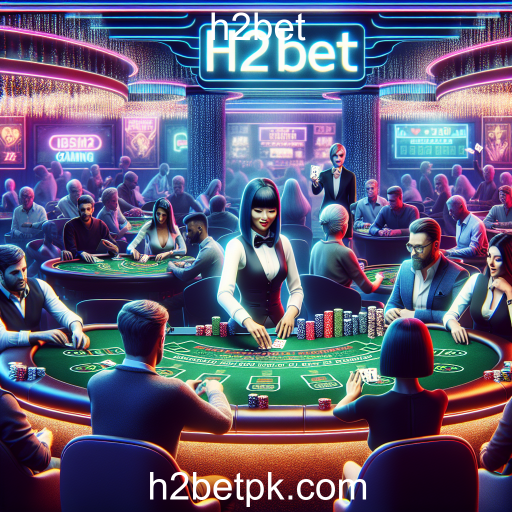 Atração dos Jogos com Dealers ao Vivo na H2Bet